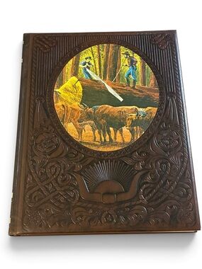 1976 Time Life Books The Old West Series “The Loggers” Vintage Hardcover